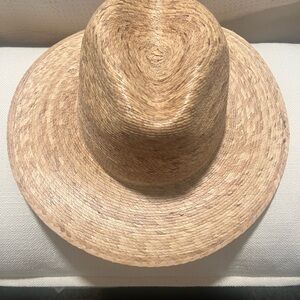 Lack Of Color Tan Straw Hat